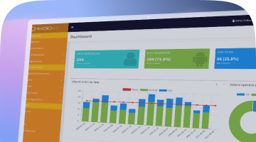 audiance and monetization dashboard